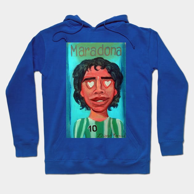 soccer pop Hoodie by diegomanuel